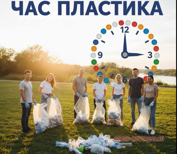 В Новороссийске состоится субботник под названием «Час Пластика»