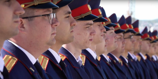 Кубанские сотрудники Следственного комитета РФ приняли Присягу в Новороссийске + видео