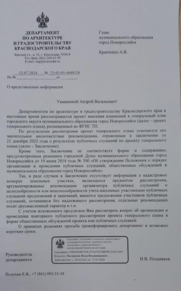 Новороссийцы снова обсудят Генплан: все зависит от решения депутатов