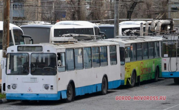 Внимание! В Новороссийске 3 февраля работа троллейбусов будет ограничена