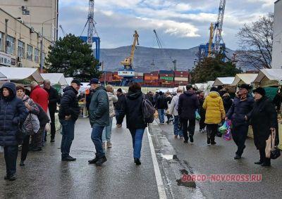 На сельхозярмарке Новороссийска выстраивались очереди за молоком и заморскими орехами На сельхозярмарке Новороссийска выстраивались очереди за молоком и заморскими орехами