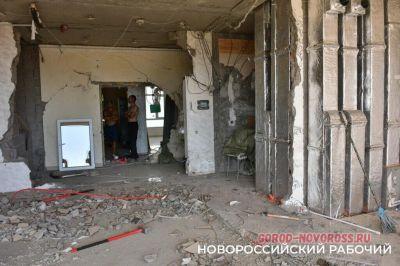 В Новороссийске начался ремонт поврежденных беспилотниками квартир
