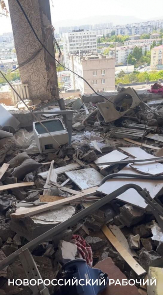 «Взрывом все перемололо!» В Новороссийске только приступают к ремонту дома, пострадавшего 3 мая от атаки БПЛА