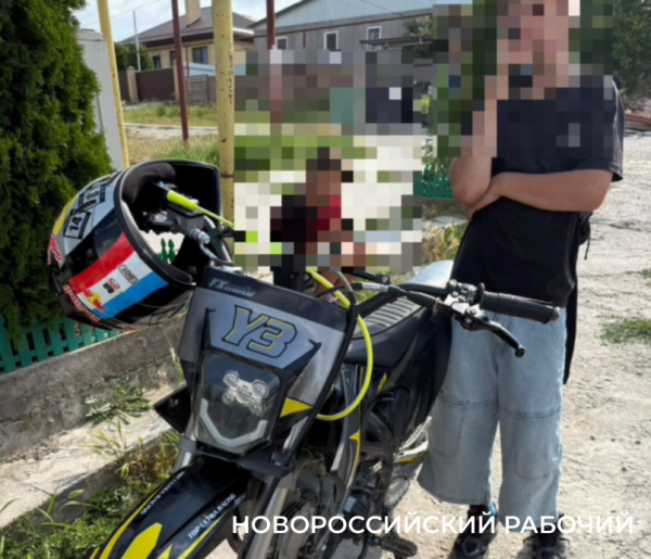 Родители – в курсе. В пригородах Новороссийска за руль питбайков садятся с 11 лет