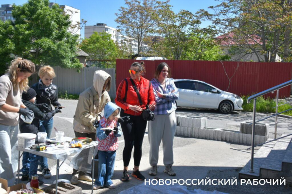 Сегодня стену в Новороссийске «расписали» мозаичными птицами. Они тоже люди!