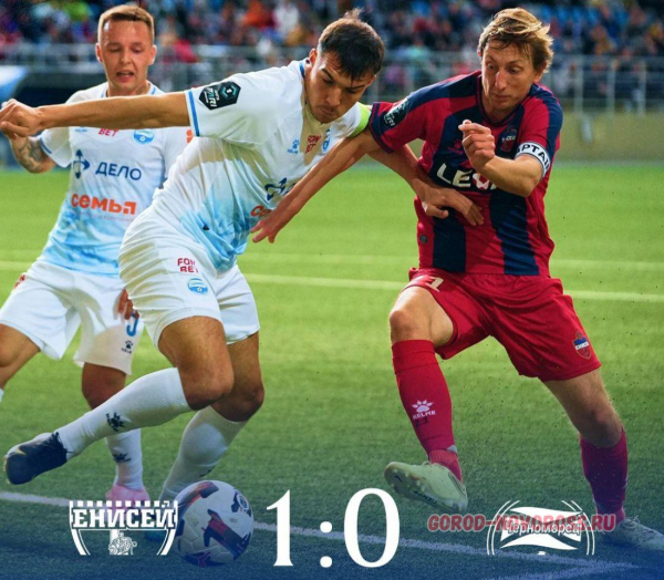 Новороссийский «Черноморец» уступил красноярскому «Енисею» в гостях + видео