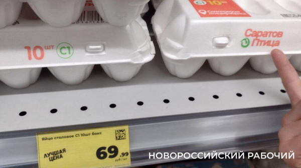 В Новороссийске рекордно упали цены на яйца. Кому сказать «спасибо»?