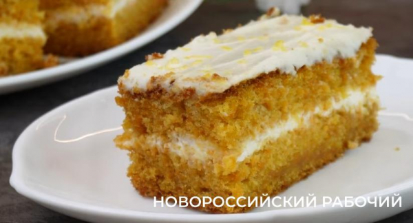 Морковный торт – как в кофейне!