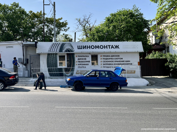 В Новороссийске поймали похитителя б/у колес