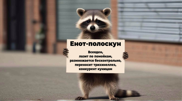 Массовая охота на енотов – фейк. Добыча в неограниченном количестве — правда Массовая охота на енотов – фейк. Добыча в неограниченном количестве — правда